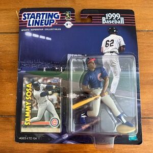 SAMMY SOSA Chicago Cubs Starting Lineup1999 Figure & Card
